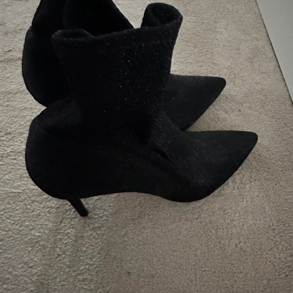 Lipsy Elegant Black Heeled Boots